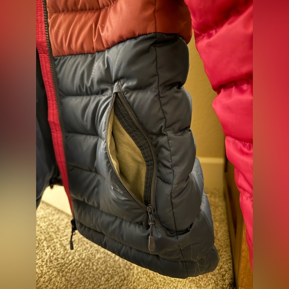 LLBean Women’s Bean’s Down Jacket Colorblock XS - Picture 5 of 7